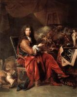 Largilliere, Nicolas de - Portrait of Charles Le Brun